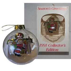 Campbell Soup 1991 The Campbell Kids Christmas Holiday Ornament